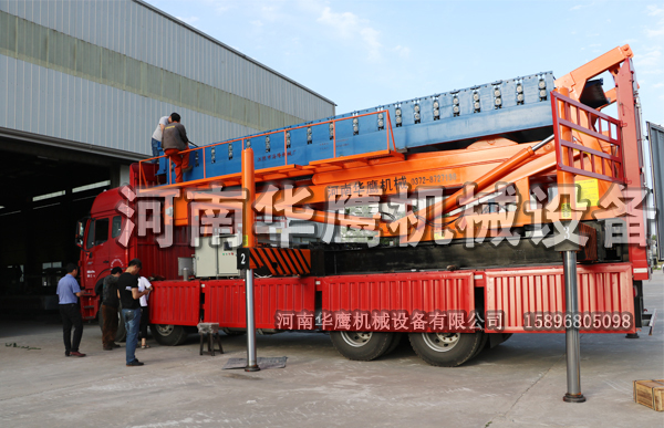 卸載車載高空壓瓦升降機(jī)應(yīng)注意哪些事項？